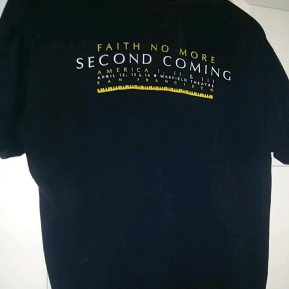 Ultra Rare FAITH NO MORE Concert tshirt - Picture 2 of 2